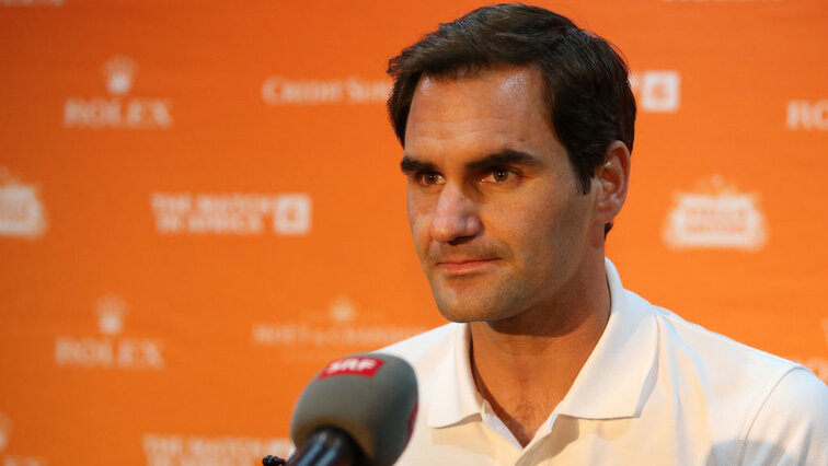 Roger Federer left some questions unanswered