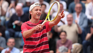 Max Schönhaus durfte in HalleWestfalen ATP-Luft schnuppern
