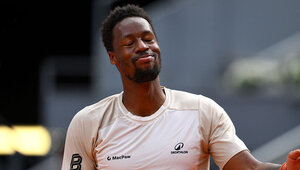 Gael Monfils bei seinem letzten aktiven Auftritt in Madrid