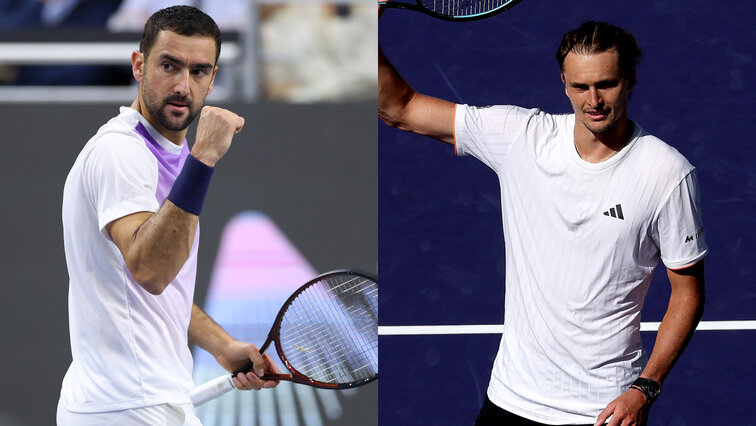 Alexander Zverev ist gegen Marin Cilic klarer Favorit.
