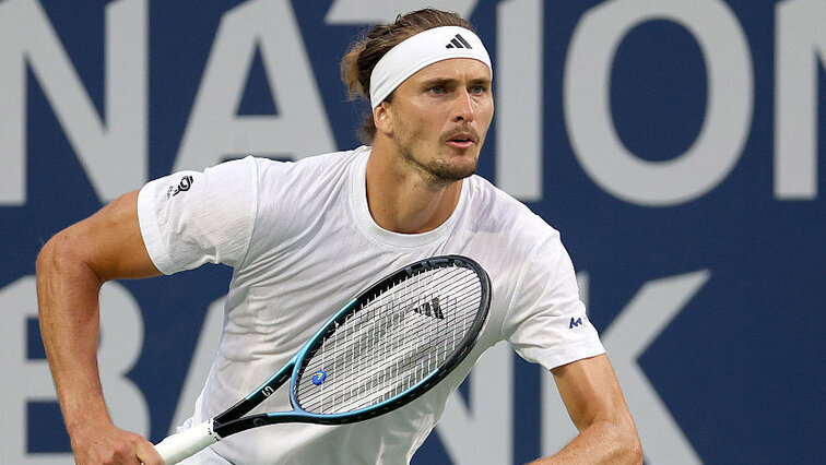 In Toronto konnte Alexander Zverev noch volles Tempo gehen