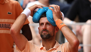 Novak Djokovic setzt die Hoffnung auf eine Titelchance in Wimbledon.