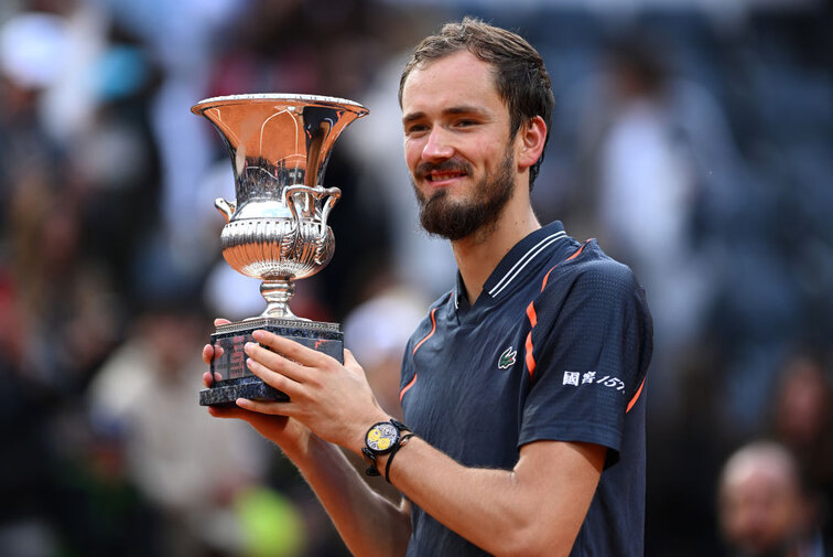 Daniil Medvedev also recently triumphed in Rome