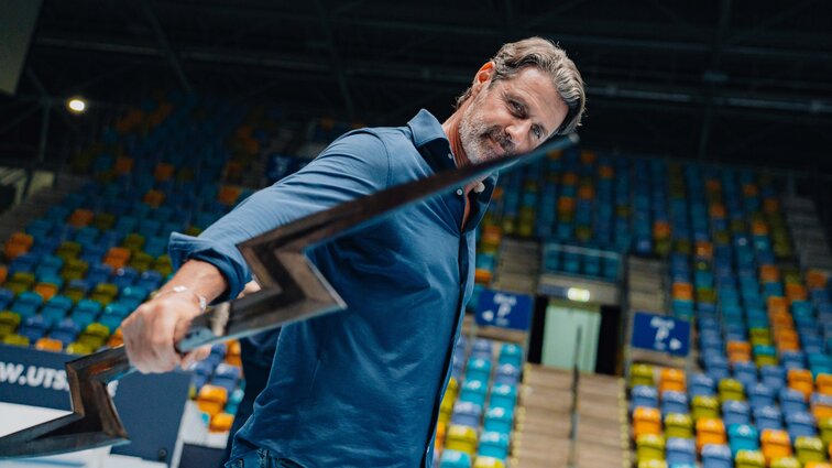 Patrick Mouratoglou gastiert mit der UTS aktuell in Frankfurt Patrick Mouratoglou gastiert mit der UTS aktuell in Frankfurt