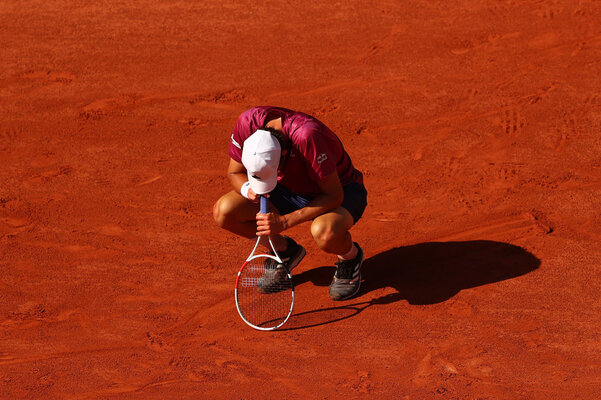 At the French Open, things went anything but according to plan for Thiem.