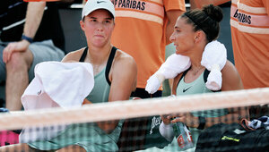Lilli Tagger und Sara Errani haben sich am Freitag lange gewehrt