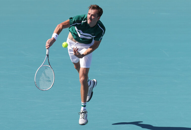Daniil Medvedev is in the round of 16 in Miami