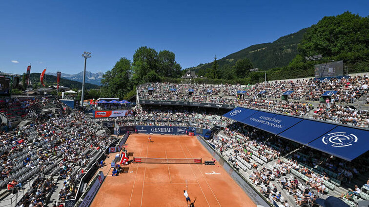 Der Center Court in Kitzbühel ist erneut die Bühne für das Fnale des Generali Race Der Center Court in Kitzbühel ist erneut die Bühne für das Fnale des Generali Race