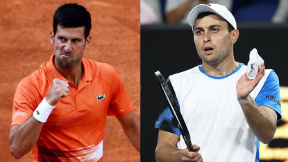 Novak Djokovic eröffnet in Rom gegen Aslan Karatsev