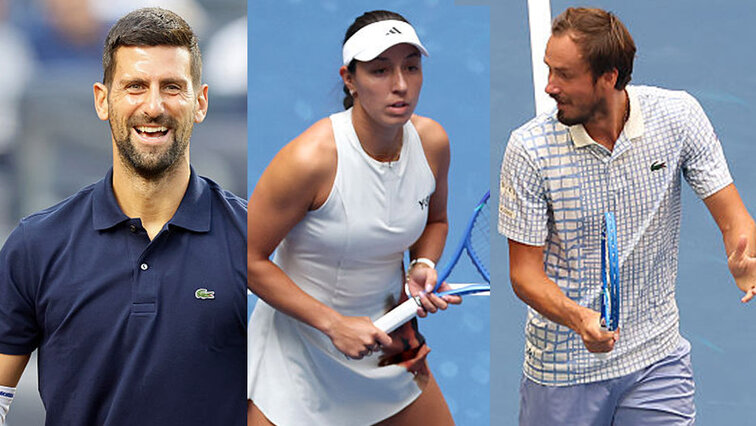 Novak Djokovic, Jessica Pegula und Daniil Medvedev starten schon am heutigen Sonntag