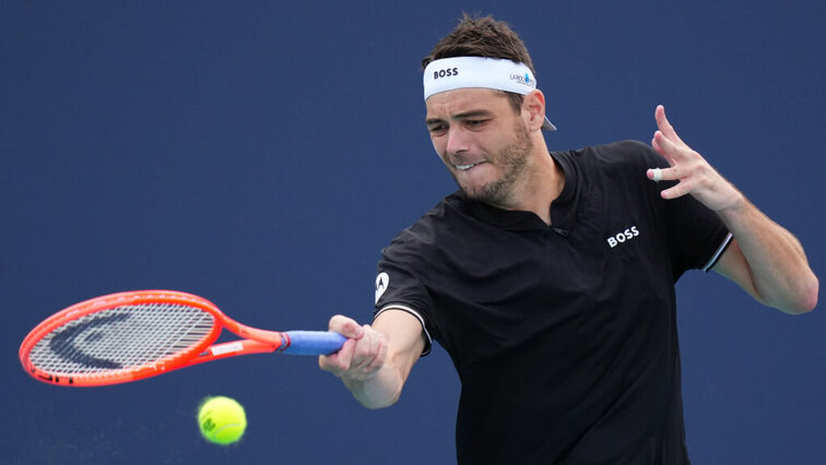 Taylor Fritz genießt in Miami den Rückhalt den heimischen Publikums.