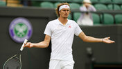 Alexander Zverev in Wimbledon