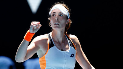Alizé Cornet hat sich literarisch verwirklicht