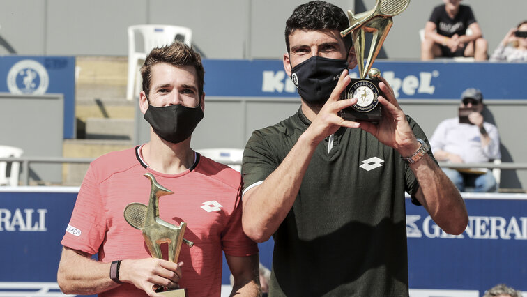 Austin Krajicek und Franko Skugor - Doppel-Sieger in Kitzbühel 2020