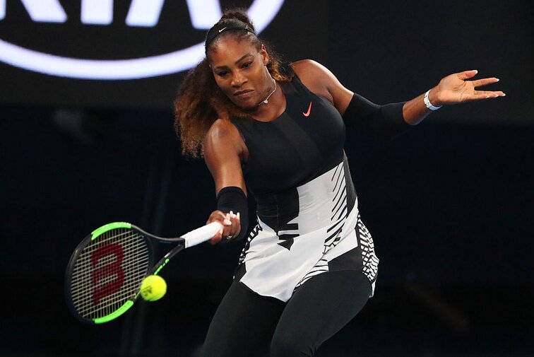 Serenas Vorhand - kein Honigschlecken für die Gegnerinnen