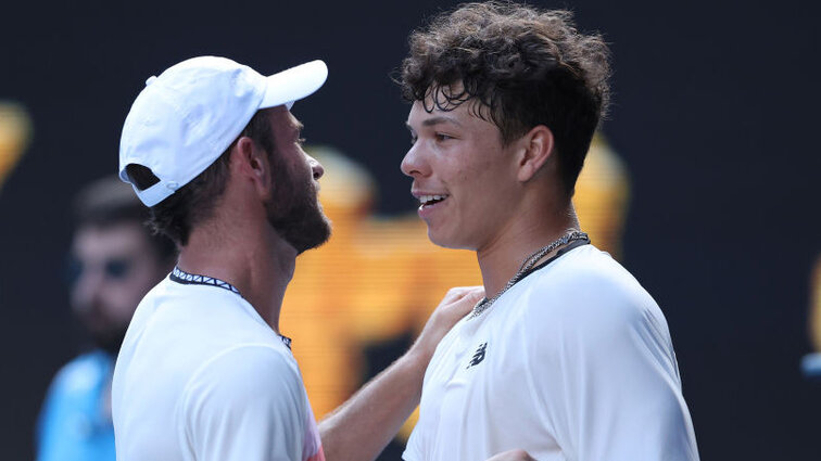 Tolle Kameradschaft, starke Trainer: Tommy Paul und Ben Shelton in Australien Tolle Kameradschaft, starke Trainer: Tommy Paul und Ben Shelton in Australien