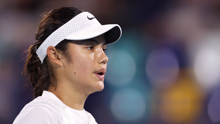 Emma Raducanu musste in Dubai unangenehme Erfahrungen machen