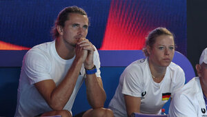 Alexander Zverev und Laura Siegemund beim United Cup 2025