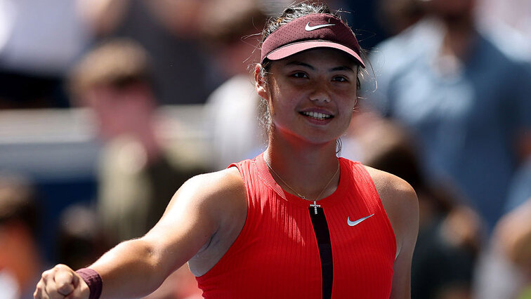 Emma Raducanu steht in New City in Runde drei Emma Raducanu steht in New City in Runde drei