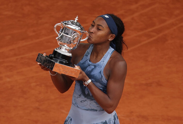 Coco Gauff ist in der vergangenen Saison in allen wichtigen Sandplatz-Finals gestanden