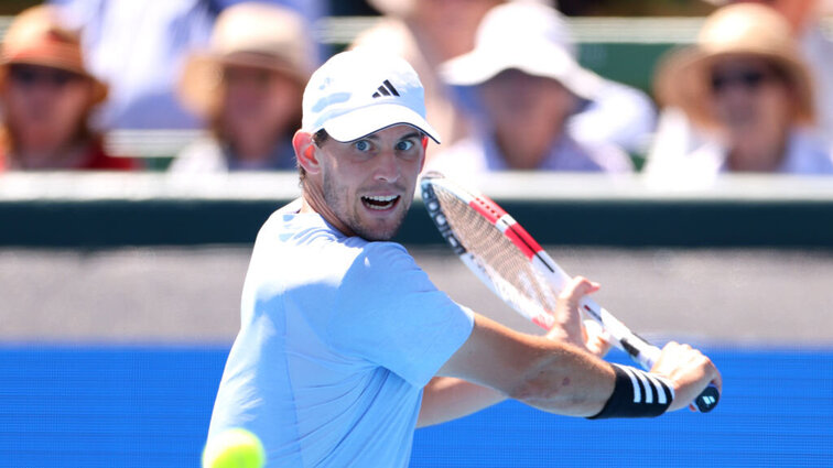 Dominic Thiem kämpfte sich gegen Maximilian Marterer zum Sieg.