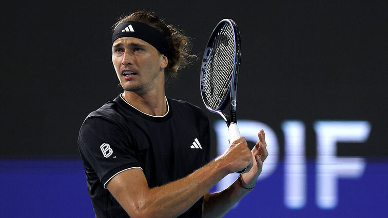 Alexander Zverev zeigte gegen Martin Damm eine starke Leistung.
