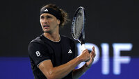 Alexander Zverev zeigte gegen Martin Damm eine starke Leistung.