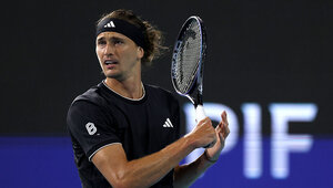 Alexander Zverev zeigte gegen Martin Damm eine starke Leistung.