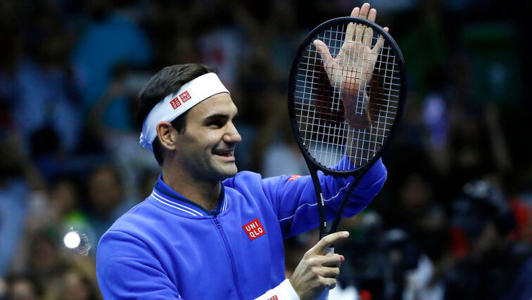 Roger Federer bereitet sich in Dubai auf 2020 vor Roger Federer bereitet sich in Dubai auf 2020 vor