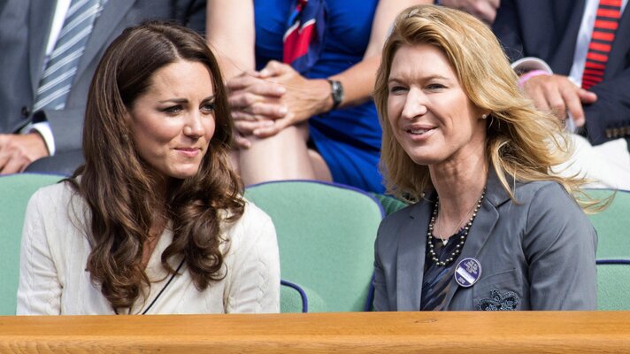 Mit Prinzessin Kate in Wimbledon