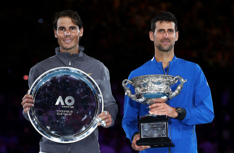 In the final of the Australian Open 2019, Novak Djokovic had the upper hand