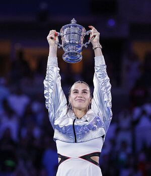 Aryna Sabalenka gewann im Vorjahr die US Open
