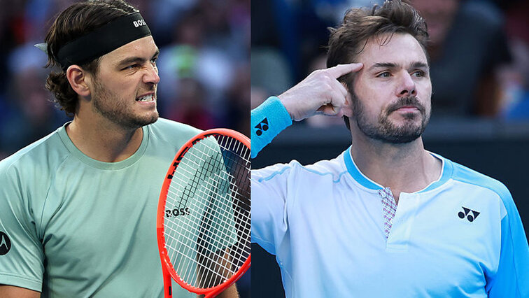 Taylor Fritz und Stan Wawrinka spielen um einen Platz im Achtelfinale