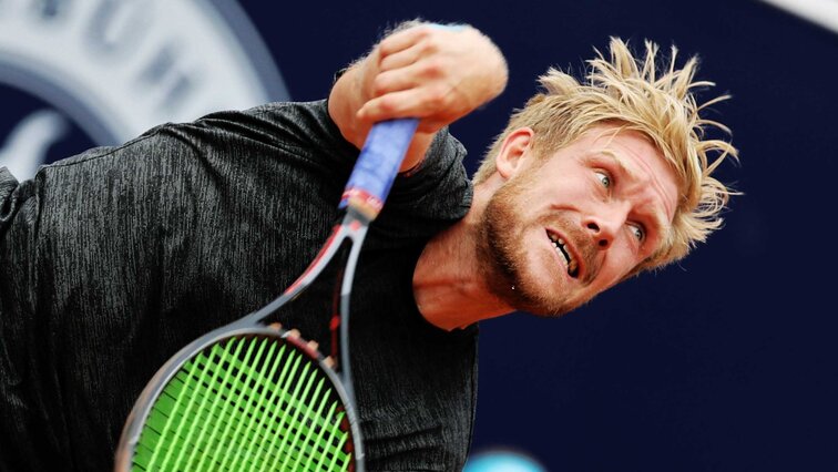 Matthias Bachinger hat in Kitzbühel den Titelverteidiger geputzt Matthias Bachinger hat in Kitzbühel den Titelverteidiger geputzt