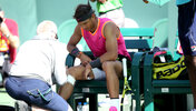 Rafael Nadal kann nicht zu seinem Halbfinale gegen Roger Federer antreten