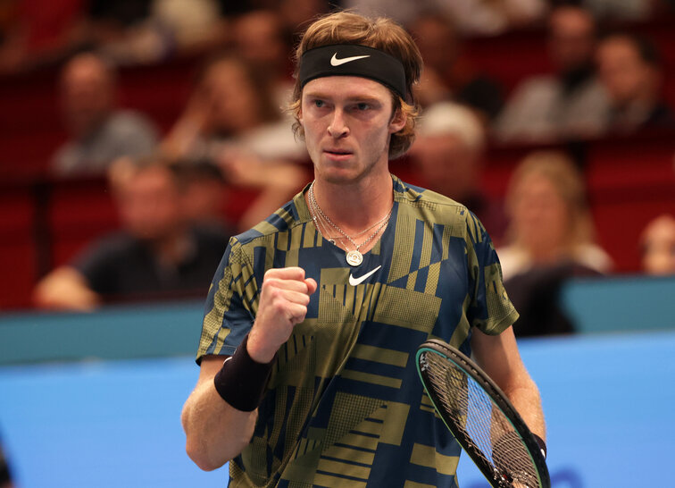 Andrey Rublev siegte gegen Diego Schwartzman