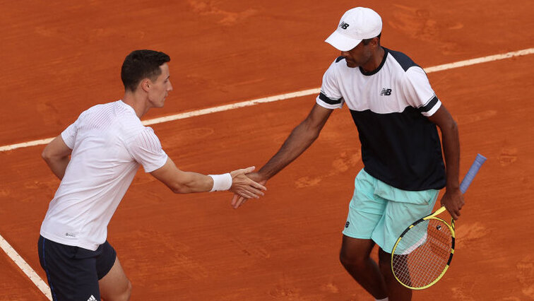 Favorites Joe Salisbury and Rajeev Ram are still in contention in Monte Carlo