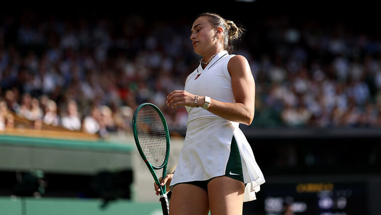 Aryna Sabalenka am Sonntag in Wimbledon Aryna Sabalenka am Sonntag in Wimbledon
