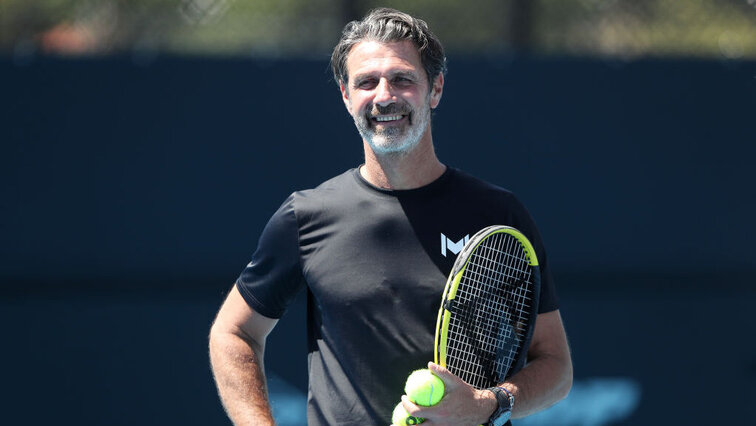 Nach seiner sportlichen Trennung von Naomi Osaka scheint Patrick Mouratoglou auf privater Ebene die nächste Bindung eingegangen zu sein. Getty images