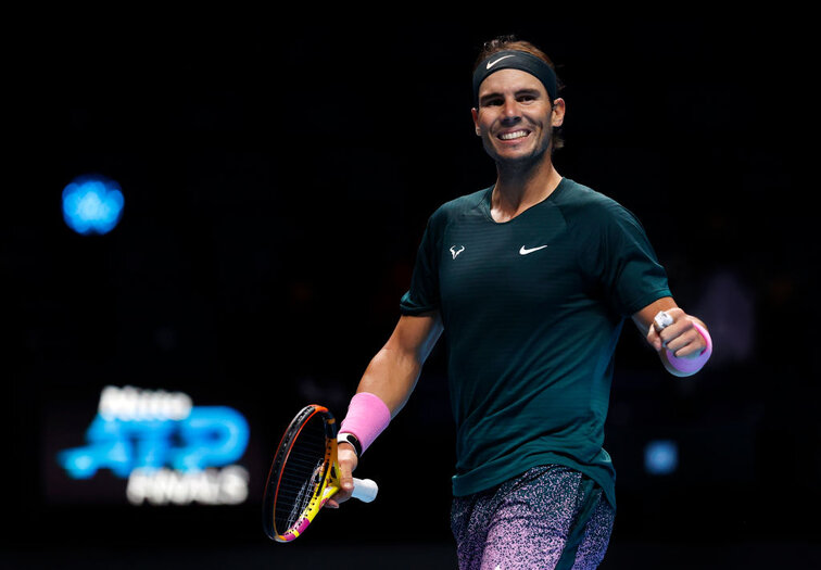 Rafael Nadal at the ATP Finals in London