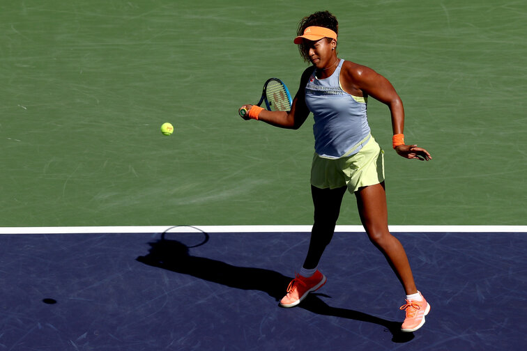 Naomi Osaka Im vergangenen Jahr gewann Osaka den Titel in Indian Wells