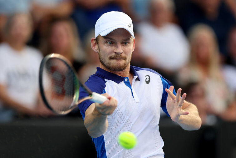 David Goffin steht in Rotterdam in der zweiten Runde