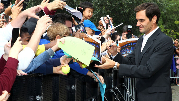 Roger Federer and the fans - that was always right