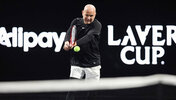 Andre Agassi könnte im Zweifel für Team World einspringen