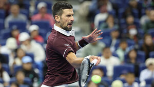 Novak Djokovic war in Peking mal wieder in seinem Element