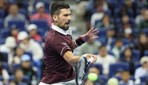 Novak Djokovic war in Peking mal wieder in seinem Element