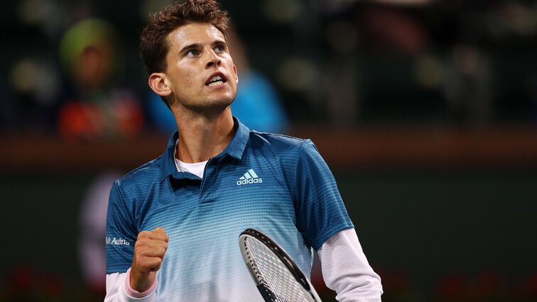 Dominic Thiem did not have to go to the Bütt on Thursday