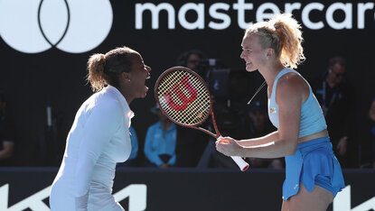 Taylor Townsend und Katerina Siniakova dürfen sich über einen weiteren Titel freuen. Taylor Townsend und Katerina Siniakova dürfen sich über einen weiteren Titel freuen.
