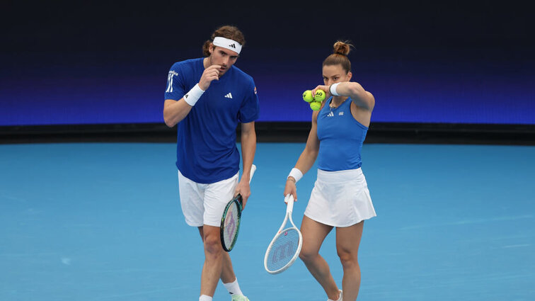 Stefanos Tsitsipas konnte im Mixed mit Maria Sakkari antreten. Stefanos Tsitsipas konnte im Mixed mit Maria Sakkari antreten.