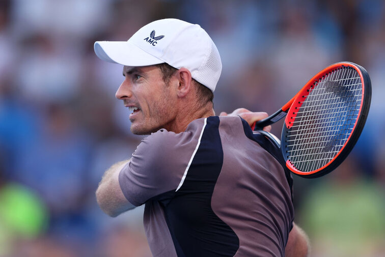 Andy Murray durfte 2024 zum ersten Mal jubeln Andy Murray durfte 2024 zum ersten Mal jubeln